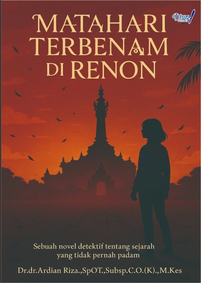 Matahari Terbenam di Renon